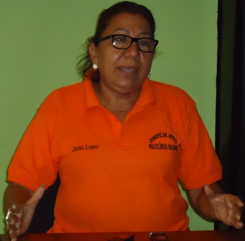 Gobernadora  de Nacaome Juana Lopez