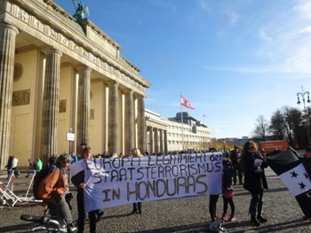 protesta contra joh alemania