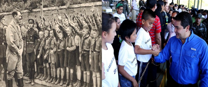 “Guardianes de la Patria” es una copia del uso de niñas y niños en el ejército hitleriano