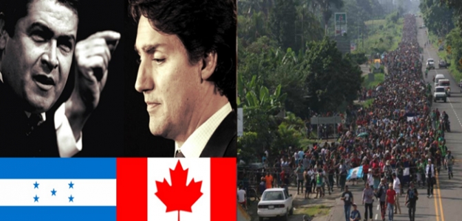 40,000 nuevos inmigrantes en  Canadá mientras Justin Trudeau indiferente ante crisis de refugiados que huyen de Honduras