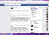 Jennifer Padilla este martes a audiencia de descargo en el IHSS por ejercer su libertad de expresión en Facebook