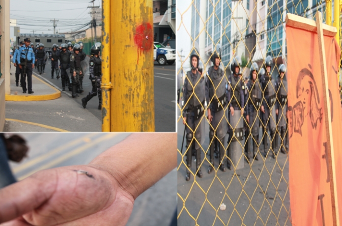 Alerta Red Nacional de Defensoras y OFRANEH: Detenciones y lesionados en desalojo violento contra COPINH frente a Casa Presidencial