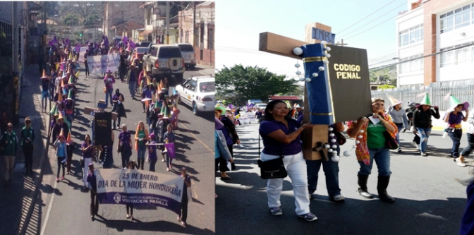 Movimiento de Mujeres Visitación Padilla: El día de la mujer hondureña seguirá siendo antorcha de libertad y no hoguera de inquisición