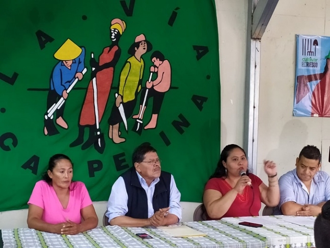 Vía Campesina: La militarización del sector agrícola creará crisis alimentaria