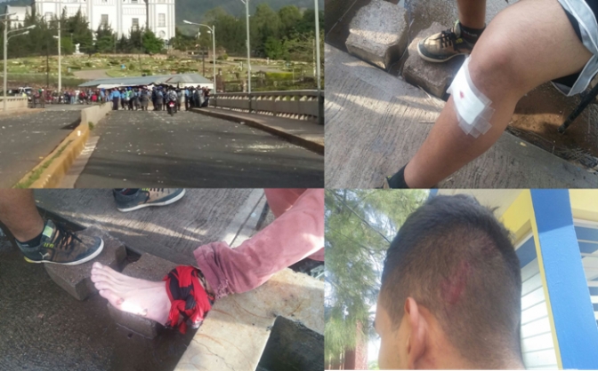MEU condena acciones represivas de la policía contra estudiantes y el silencio cómplice de las autoridades de la UNAH