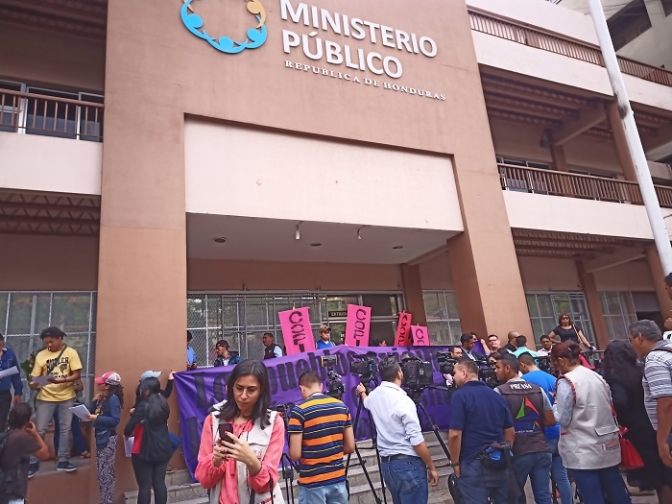 Pronto enjuiciamiento a los autores intelectuales en el crimen de Berta Cáceres demandan ante MP organizaciones nacionales e internacionales