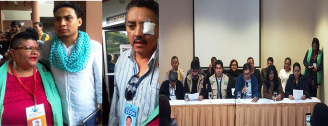 Mesa de Derechos Humanos condena protección del Estado de Honduras a oficiales que torturaron a defensores y estudiantes