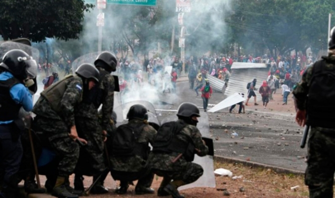 Estado hondureño está cometiendo crímenes de lesa humanidad contra manifestantes