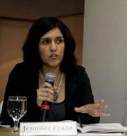 Jennifer erazo sobre miriam