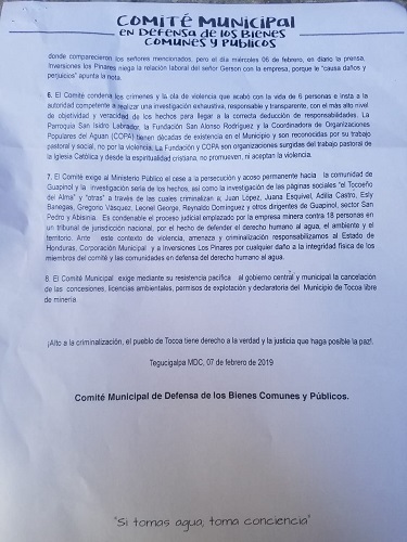 comunicado guapinol2