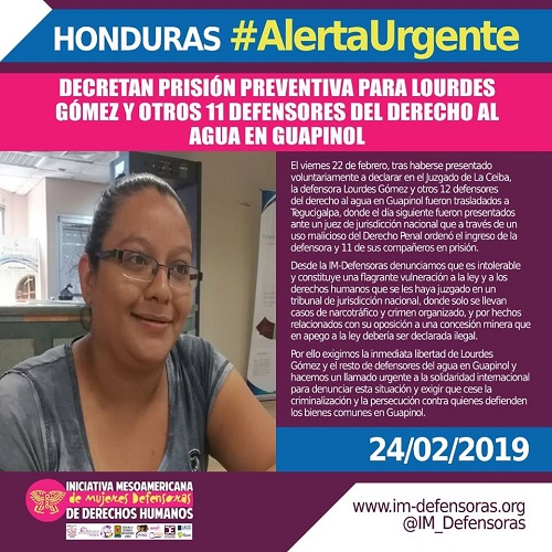 defensores a prision