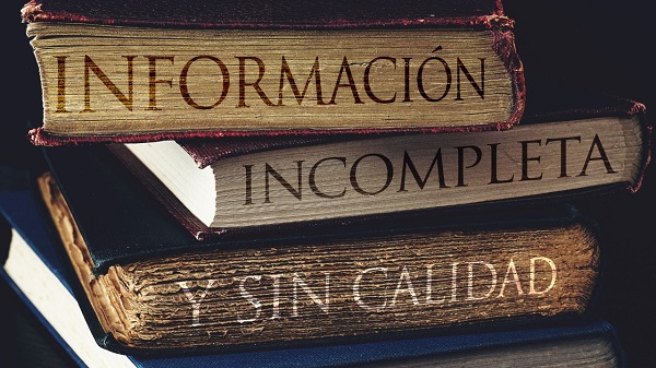 informacion incompleta