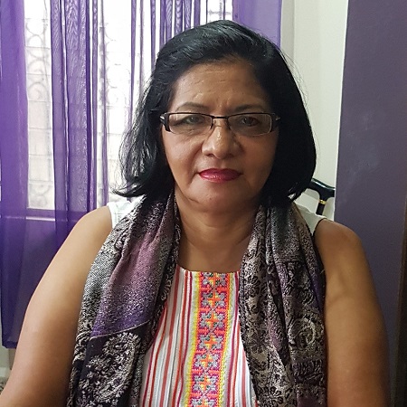 mari luisa protesta