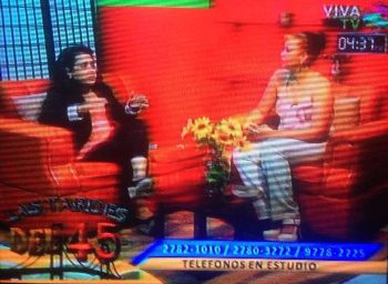 melisa en tv