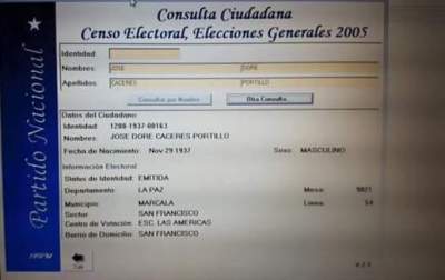 padre berthita en censo PN