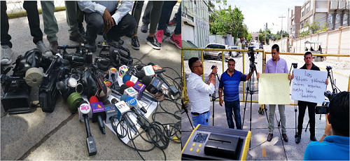 periodistas condena represion