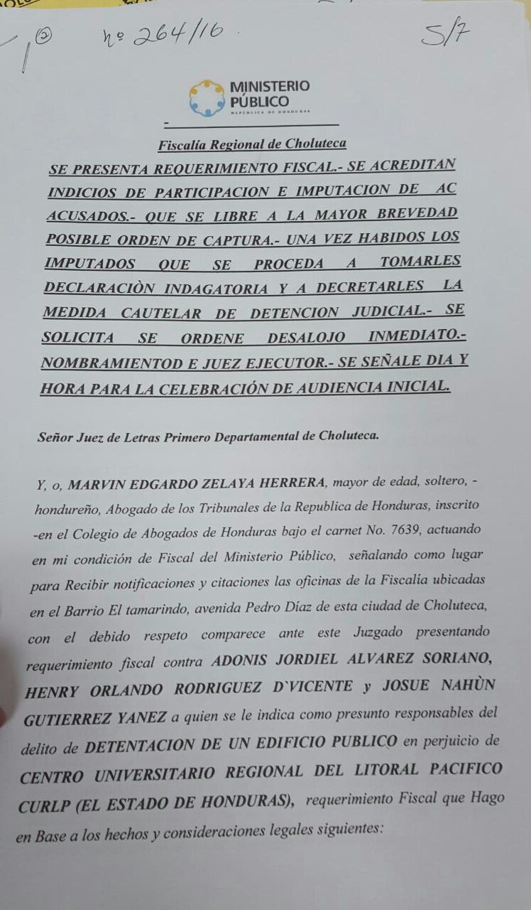 requerimientos cholu