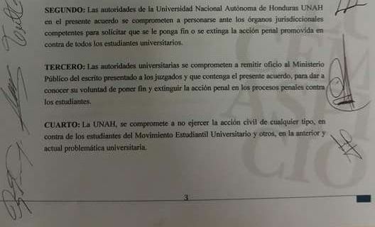 requerimientos desestimar