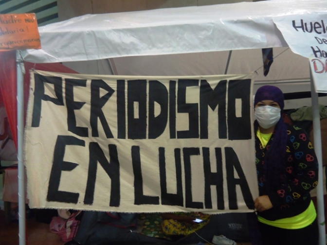 De las historias no contadas de una huelga de hambre-Cristina: Sueño ver a la UNAH vestida de pueblo