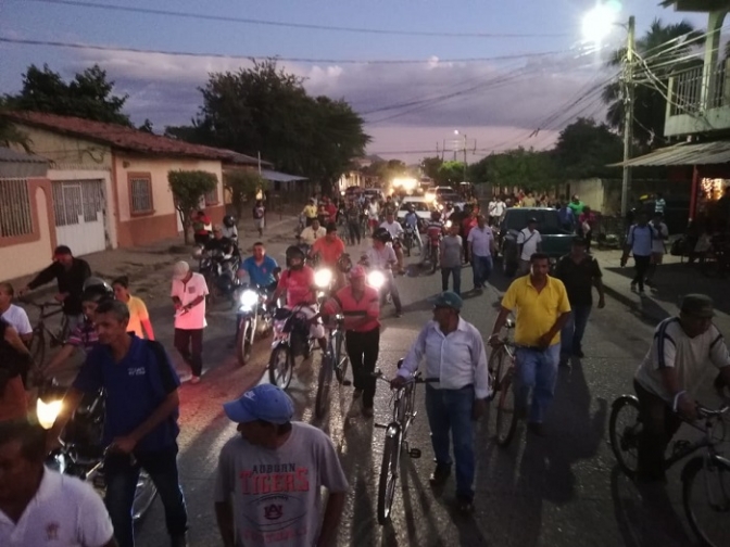 Cuando se ejerce el derecho a la protesta: Choluteca en movilización desde hace un año