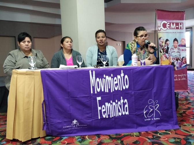 Mujeres le exigen al Estado rendición de cuentas del presupuesto asignado para investigar las muertes violentas y femicidios