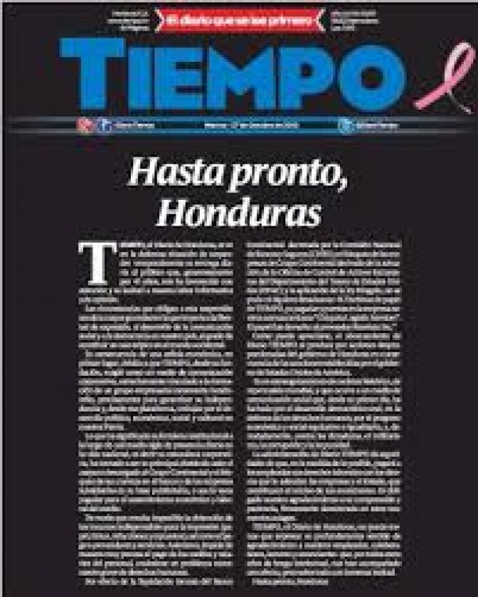 Tiempo, el Diario de Honduras