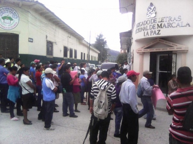 15 campesinos y campesinas de La Paz salen en libertad