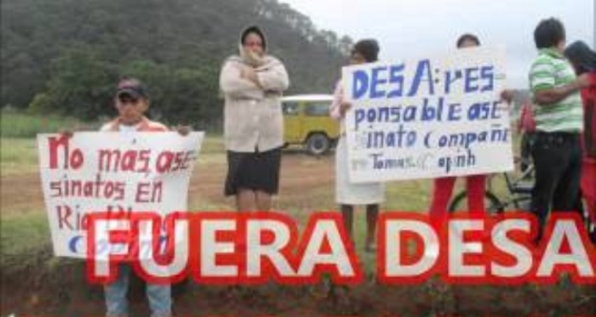 Según denuncia COPINH: Empresa hidroeléctrica en contubernio con organismos internacionales vuelve a la carga para despojar al pueblo lenca de sus bienes naturales