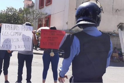 Torturas y proceso penal contra jóvenes que se manifestaron por muerte de Keyla a manos de la policía