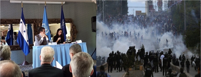 Informe OACNUDH: Policía Militar y el Ejército utilizaron fuerza letal  para controlar y dispersar las protestas en el contexto de las elecciones 2017