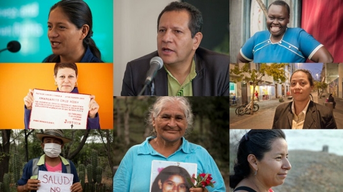 Nominan al movimiento mundial  de las Personas Defensoras de Derechos Humanos al Premio Nobel de la Paz
