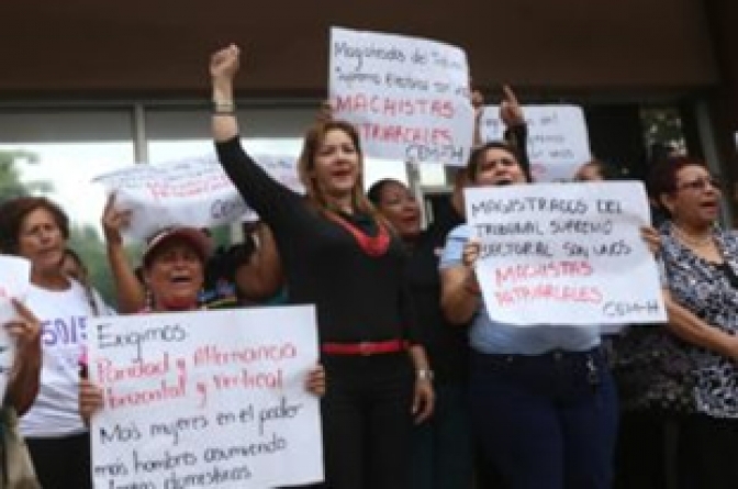 Complicidad Estatal: Partidos no reconocen la participación política de las mujeres