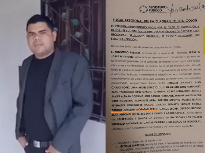 Reacciones ante crimen de defensor: La violencia llegó a Guapinol con minera  Inversiones Los Pinares