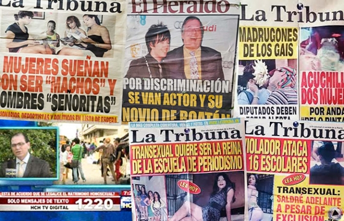 Medios de comunicación son  transmisores de mensajes grotescos contra la comunidad LGTBI