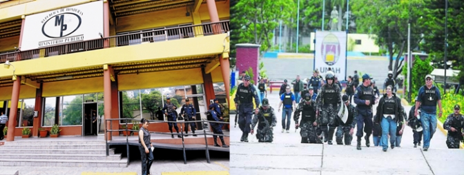 Ministerio Público le saca las castañas del fuego a la UNAH y justifica criminalización de estudiantes