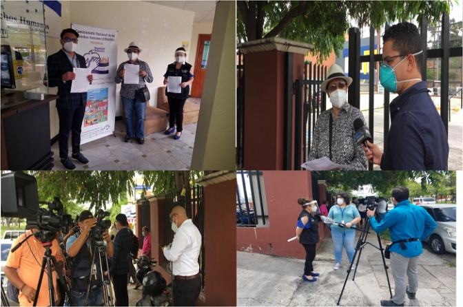Denuncia Mesa de DDHH en conferencia de prensa: Justicia selectiva para grupos de poder y el latrocinio del erario público sin castigo