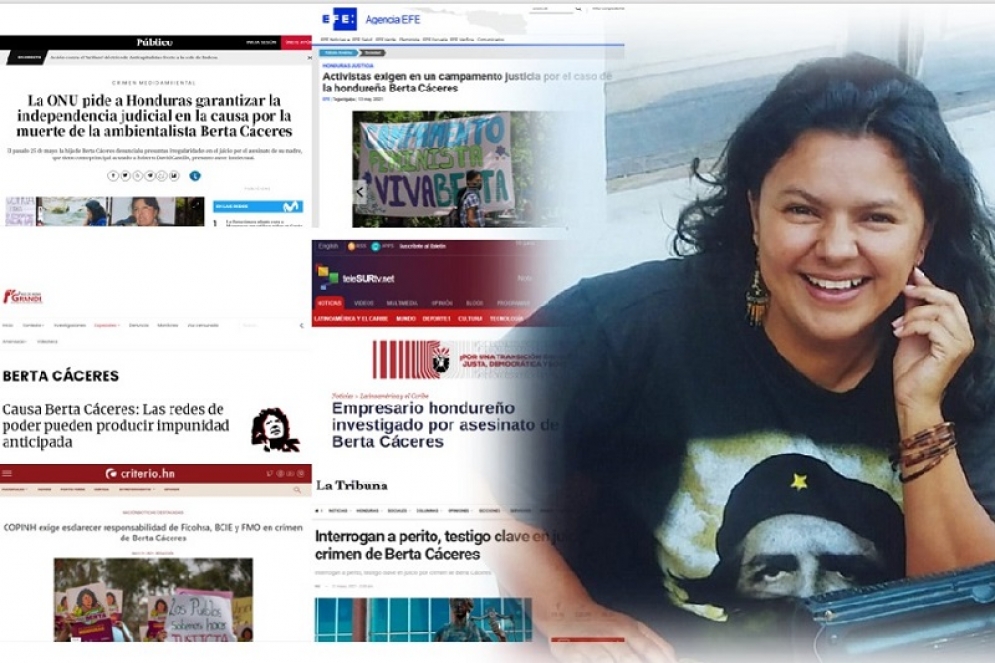Causa Berta Cáceres: El silencio de corporaciones mediáticas vinculados a los círculos de poder