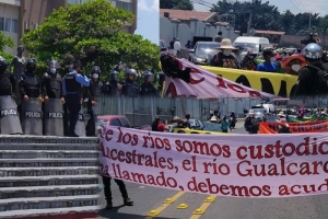 Movilización para el cierre de concesiones que no aprueban las comunidades indígenas