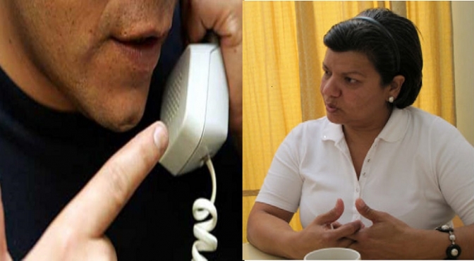 “Hija de la gran pu…. no sabés  cómo quedan las boconas” , le dicen por llamada a periodista Sandra Maribel Sánchez