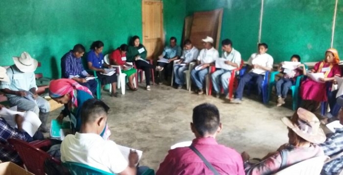 Habitantes de Corredor Seco realizan diagnóstico de la crisis que han vivido durante décadas