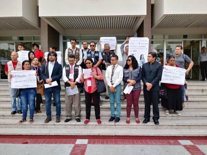 Mesa de Derechos Humanos denuncia a Jueza que absolvió a oficiales de policía que torturaron a defensores