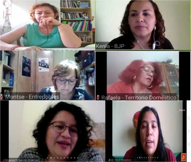 Concluyen en conversatorio virtual: Las trabajadoras domésticas viven discriminación en las leyes y las sociedades