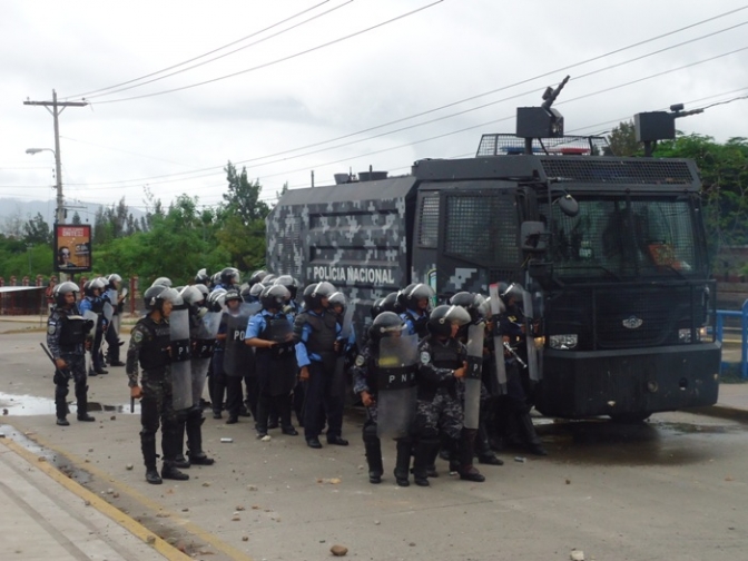 Jefe policial y autoridades de la UNAH empecinados en reprimir a movimiento estudiantil
